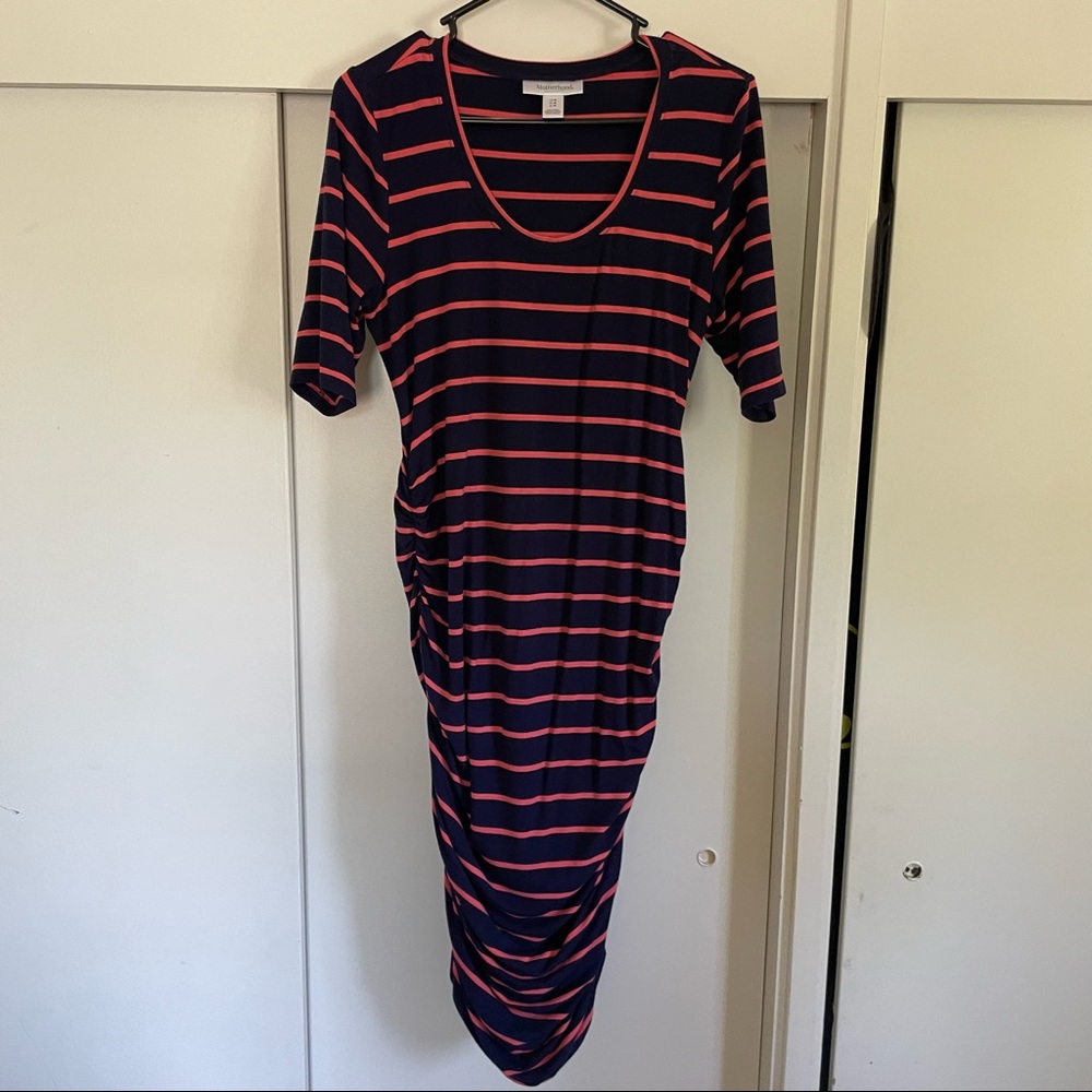Motherhood bodycon maternity dress